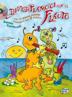 Cover Andrea Cappellari, Divertiamoci con il Flauto Recorder Buch + CD