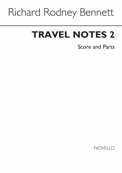 Cover Travel Notes vol.2 for woodwind quartet score and parts