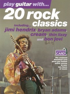 Cover Play Guitar with (+Download Card): 20 Rock classics guitar/vocal/tab