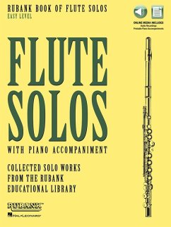 Cover Rubank Book of Flute Solos - Easy Level Flute Buch + Online-Audio