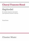 Cheryl Frances-Hoad, Asphodel Mezzo-Soprano, Women's Choir and Piano Vocal Score