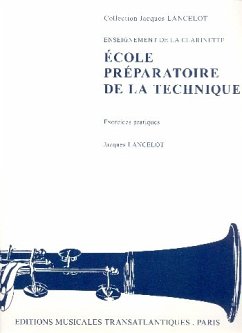 Ecole préparatoire de la technique pour clarinette
