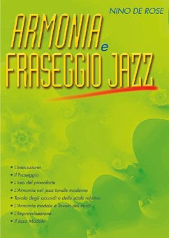 Cover N. de Rose, Armonia e Fraseggio Jazz Klavier Buch