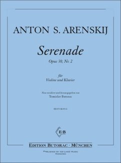 Serenade op.30,2 für Violine und Klavier