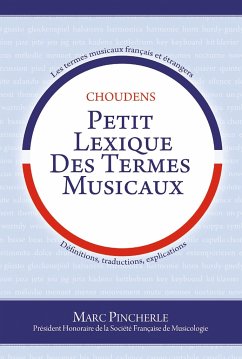 Marc Pincherle, Marc Pincherle: Petit Lexique Des Termes Musicaux Buch