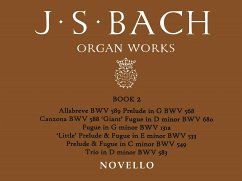 Johann Sebastian Bach, Organ Works Book 2: Preludes, Fugues & Trio Orgel Buch