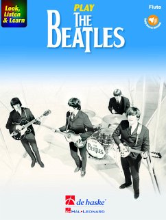Cover Look listen & learn - The Beatles (+Audio online): for flute