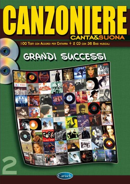 Canzoniere Canta & Suona Vol.2 - Grandi Successi Songbook Buch + 2 CDs