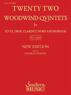 Cover 22 Woodwind Quintets - New Edition