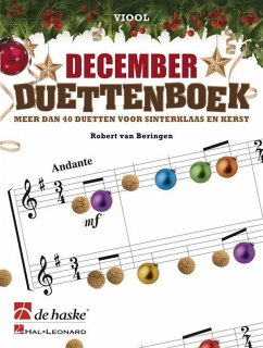 Cover December Duettenboek Violin Buch