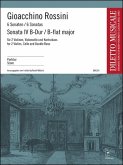 Sonate B-Dur Nr.4 für 2 Violinen, Violoncello und Kontrabass, Partitur