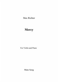 Cover Mercy for violin and piano