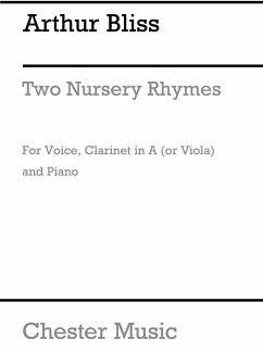 Cover 2 nursery Rhymes for voice, clarinet in a and piano