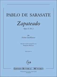 Zapateado op.23,2 für Violine und Klavier