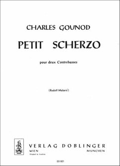 Cover Petit Scherzo für 2 Kontrabässe Spielpartitur