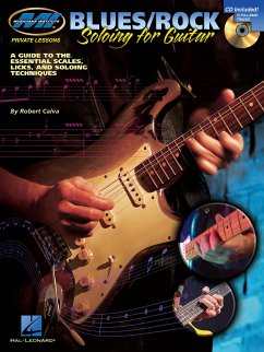 Cover MI Private Lessons Blues/Rock Soloing For Guitar