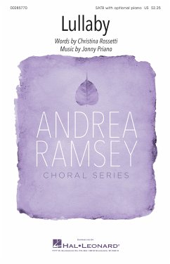 Cover Jonny Priano, Lullaby SATB Chorpartitur