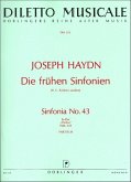 Sinfonie Es-Dur Nr.43 Hob.I:43 für Orchester Partitur