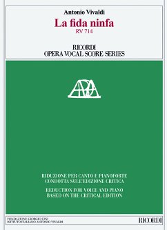 Cover La fida ninfa RV714 Oper Klavierauszug (it)