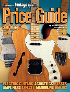 Cover Official Vintage Guitar Magazine Price Guide 2023