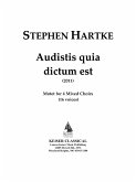 Audistis Quia Dictum Est: Audistis Quia Dictum Est: