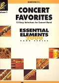 Concert Favorites vol.1: for concert band baritone treble clef