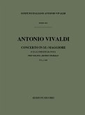 CONCERTO SI BEMOL MAGGIORE PER VIOLINO E ARCHI, R 363/P 350/F I:163 PARTITURA