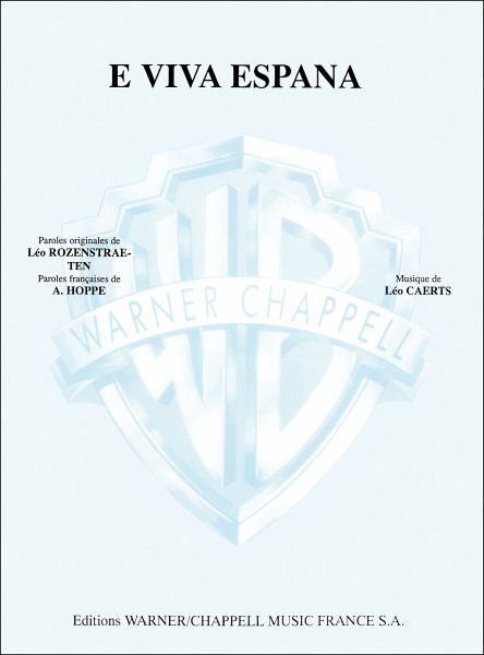 E Viva Espańa Vocal and Piano Buch