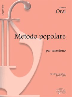 Cover Metodo popolare per saxofono Orsi