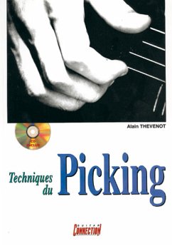 Cover Alain Thevenot, Techniques Du Picking Guitar Gitarre Buch + CD
