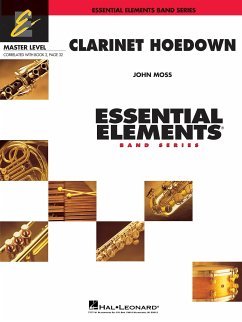 John Moss, Clarinet Hoedown Concert Band/Harmonie Partitur + Stimmen