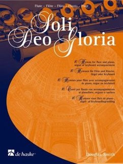 Cover Soli deo gloria 10 Hymnen für Flöte und Klavier (Orgel, Keyboard)