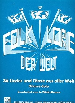 Cover Folklore der Welt Band 1 36 Lieder und Tänze