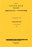 Concerto F Major for 4 oboes and 2 bassoons score and parts