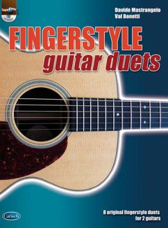 Cover Davide Mastrangelo, Fingerstyle Guitar Duets Gitarre Buch + CD