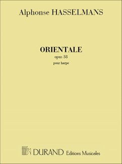 Orientale op.38 pour harpe