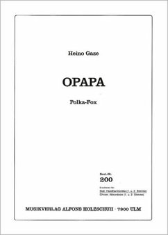 Cover Opapa Polka-Fox für diatonische Handharmonika (mit 2. Stimme)