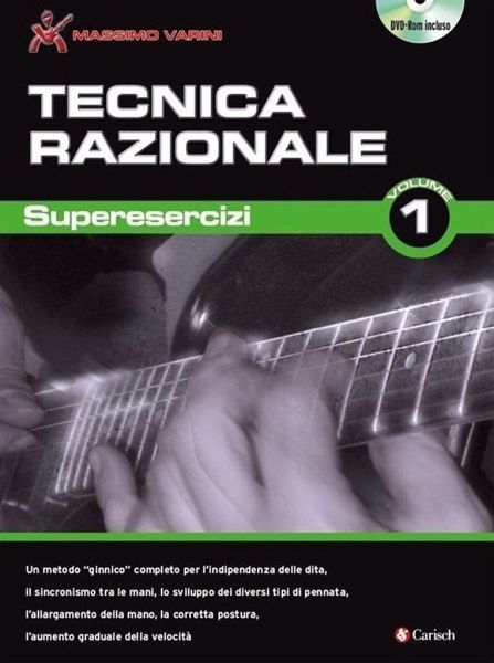 Massimo Varini, Tecnica Razionale Gitarre Buch + DVD