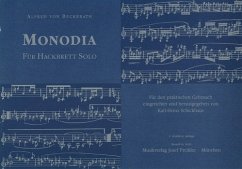 Cover Monodia für Hackbrett solo