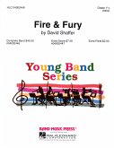 David Shaffer, Fire & Fury - David Shaffer - Band Concert Band Partitur + Stimmen