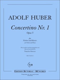 Schüler-Concertino Nr.1 op.5 für Violine und Klavier