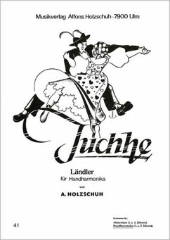 Cover Juchhe Ländler für diatonische Handharmonika (mit 2. Stimme)