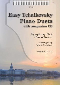 Cover Easy Tschaikowsky Duets - Symphony no.6 (Pathétique) (+CD) for piano 4 hands score