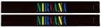 Nirvana Slap Band 2-Pack - Multi Color Logo