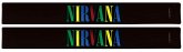 Nirvana Slap Band 2-Pack - Multi Color Logo