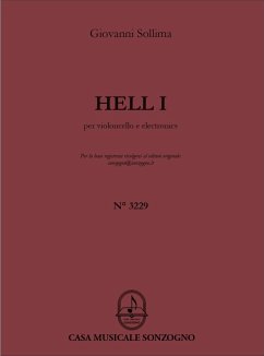 Giovanni Sollima Hell I (da Songs from the Divine Comedy) Violoncello and Contrabass (Partitur)