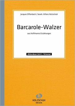 Cover Barcarole-Walzer für Akkordeon Hoffmanns Erzählungen