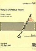 Sonate KV292 für Klarinette und Fagott Stimmen Sonate KV292 für Klarinette und Fagott Stimmen