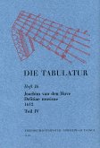 Delitiae musicae (1612) Band 4 für Laute Delitiae musicae (1612) Band 4 für Laute