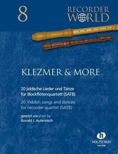 Cover Klezmer and more für 4 Blockflöten (SATB)